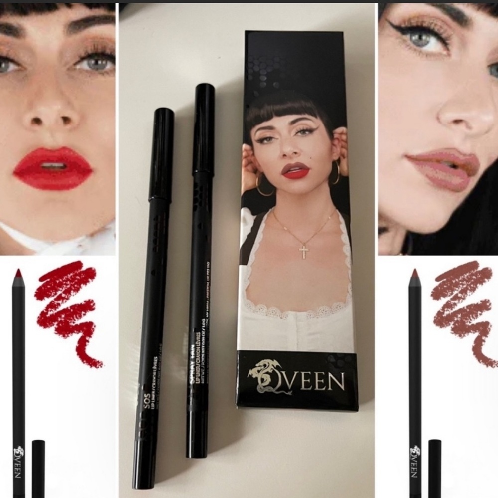 π QVEEN STUDIO Partners In Crime Lip Liner Duo
Spray Tan / SOS - Picture 8 of 8